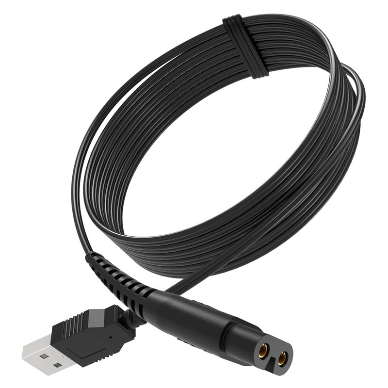 BOEEA USB Charging Cable Cord for oneisall Low Noise Dog Clippers Model RFC-676 Only- Fit for oneisall Rechargeable Stainless Steel Blade Pet Shaver - Image 1